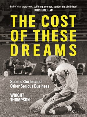 cover image of The Cost of These Dreams